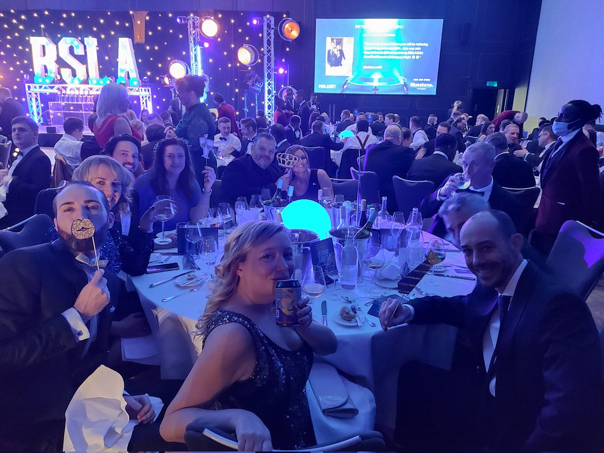 oonagh44's tweet photo. loving the props! and of course the #scanthecan @BluestoneMortg @specialistsols #BSLA2021 #table24 https://t.co/VVupOl0oRR