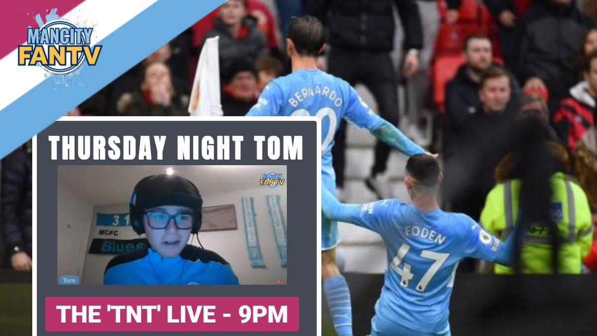 AviationBlue's tweet photo. THURSDAY NIGHT TOM (TNF) LIVE 9PM. 
Come and join to review:
🤣The Derby
1⃣ The Season So Far
2⃣ Bernardo
3⃣ Cancelo
4⃣ Q&amp;A
@tomhudsonmcfc @blue_highland @bluerossi8 @SpearDusk @CatleyChristian @JustoneManc @beaver_ronnie @1cornishblue @ManCity @BernardoCSilva @PhilFoden https://t.co/ZLJ4ByRhyP