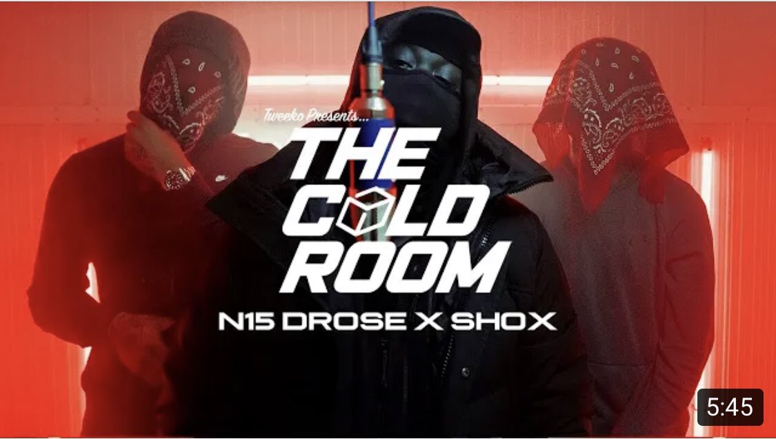 #N15 #DROSE &amp; #SHOX - THE COLD ROOM WITH <a href="/TweekoMixedThis/">Ay Tweeko Mixed This.. ISC❄️📲💽</a> [ S1.E14] DEBUT #NEW UK 🇬🇧 PREMIERE VIDEO WATCH NOW <a href="/MixtapeMadness/">Mixtape Madness</a> youtu.be/vdb4qp6MhYY #HIPHOPLIFEMUSIC #HHLM #HHLMGANG