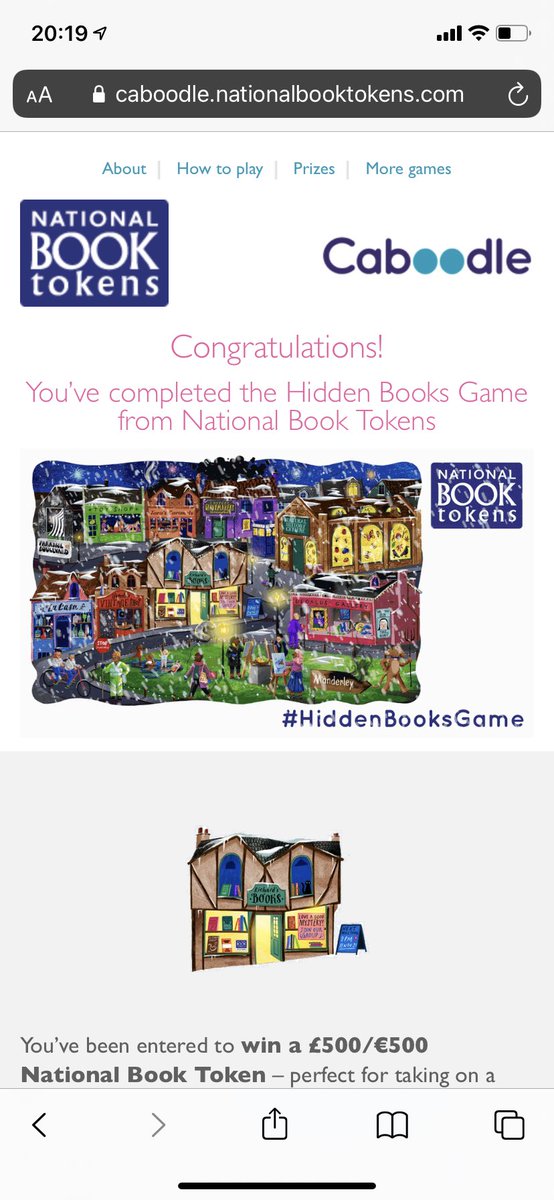 sarahnice85's tweet photo. Three hours of my life I will never get back and lots of swearing at stop sign man and balloon man. Finished! #hiddenbooksgame https://t.co/5KJVWEjQ8w
