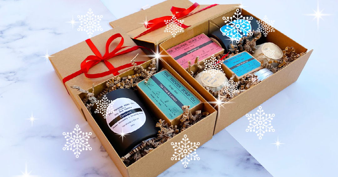 ProperSoap's tweet image. 🎄Christmas Shop is open! Now, better than ever!
📦Letterbox friendly gifts to delight and surprise your loved ones
🎁Pampering sets for that luxurious bath experience
🍡Cute mini sets as a little extra something nice! #christmasgifts #ecofriendly #soap thepropersoapcompany.co.uk/collec.../chri…