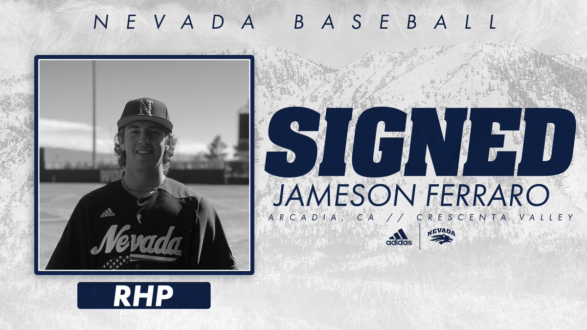 NevadaBaseball's tweet photo. CA 🔜 NV

Welcome to the Pack, @FerraroJameson!

#BattleBorn https://t.co/BpRef7zKBc