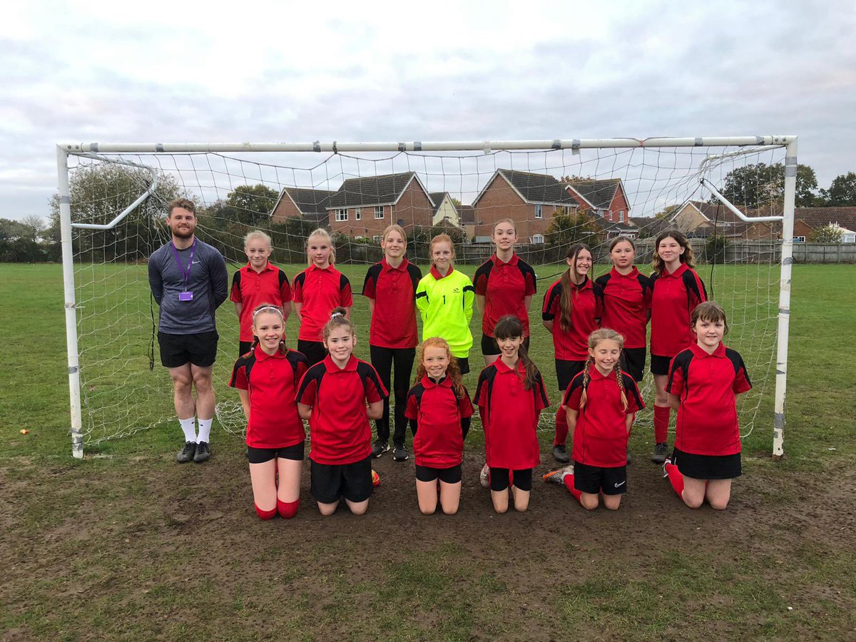 Busy fixtures evening! First up the yr 7/8 girls football cup game vs Sprowston. A tough game where the girls showed their character in the second half. Goal score by Evie and players of the game - Freya, Millie &amp; Evie ⚽️💪🏻