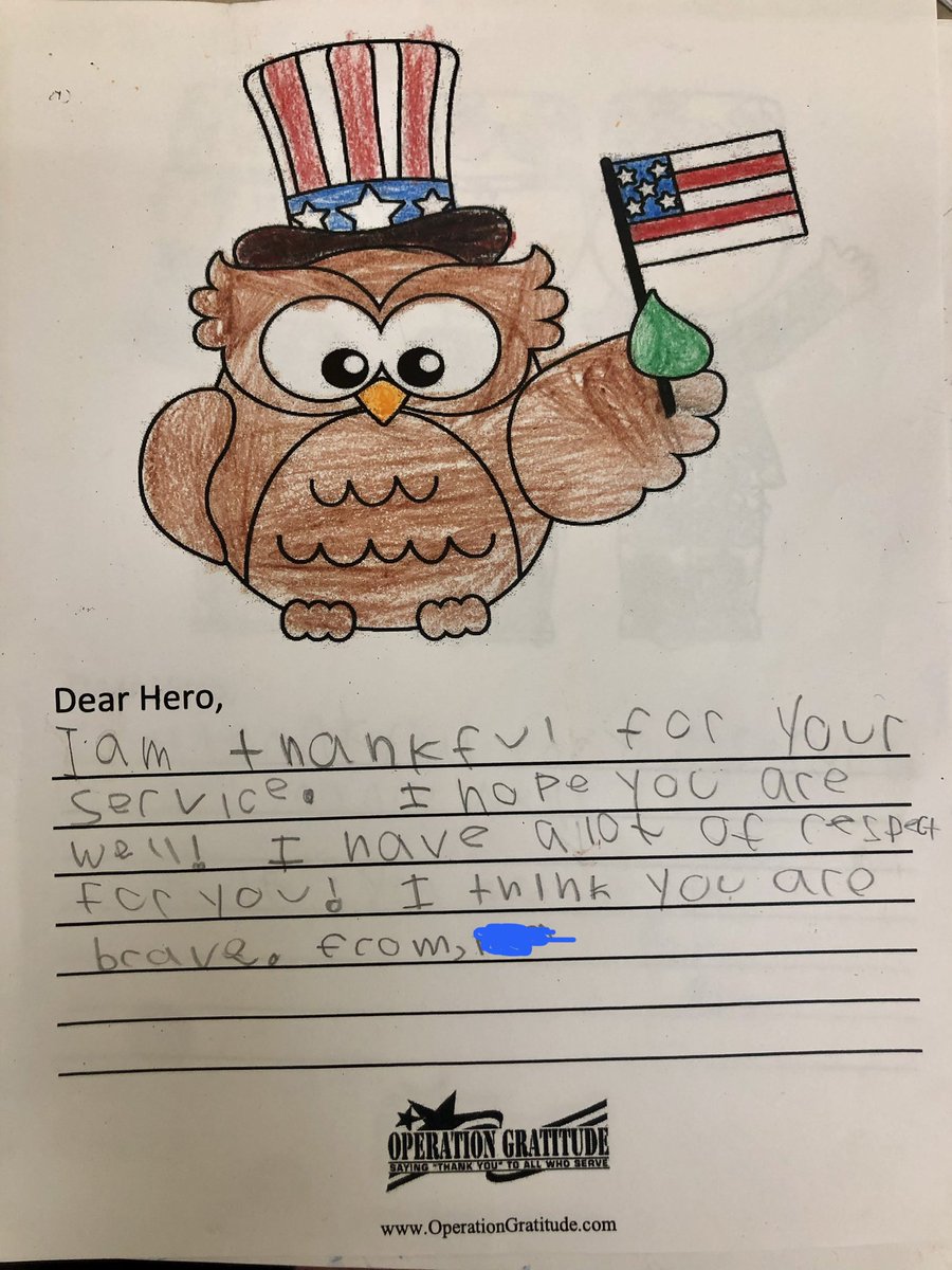 HTSD_Sayen's tweet image. Sayen teamed up with @OpGratitude to celebrate Veterans Day with special messages of gratitude.  @WeAreHTSD