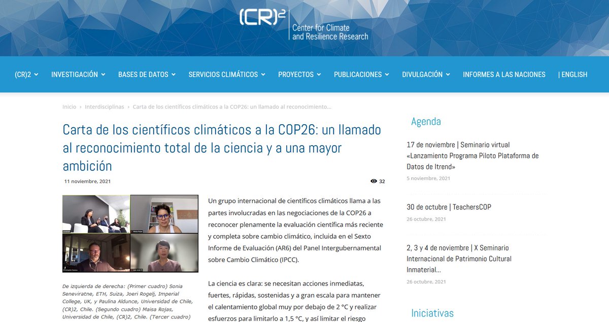 Centro de Ciencia del Clima y la Resiliencia CR2 tweet media