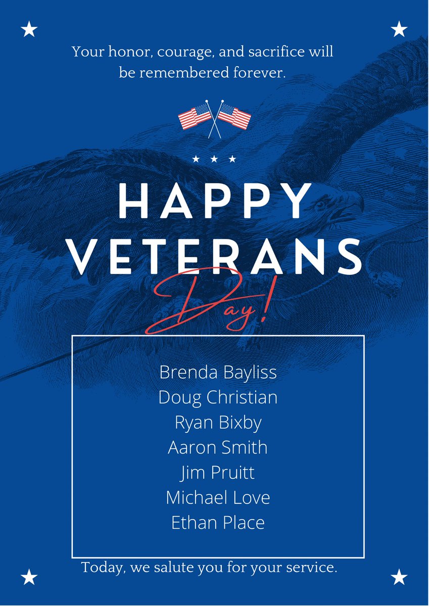 lisa_bopp's tweet photo. What an awesome day to honor our veterans at Holt. Also a huge thank you to Rocky Sickmann for sharing his story with us. #weareHolt #VeteransDay2021 #HoltRemembers https://t.co/DSb15o45Wc