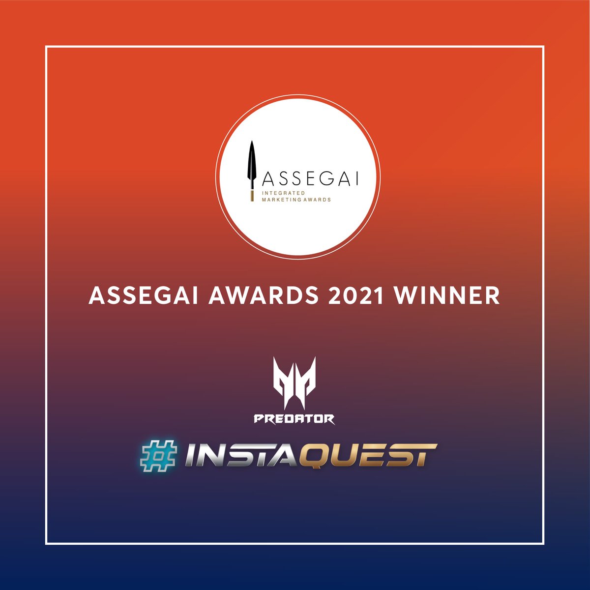 Clockwork_Media's tweet photo. 17 wins across 5 campaigns at the @AssegaiAwards tonight.
Thank you for a great evening and congrats to all.
#AssegaiAwards2021 https://t.co/s6ybsBpEOl