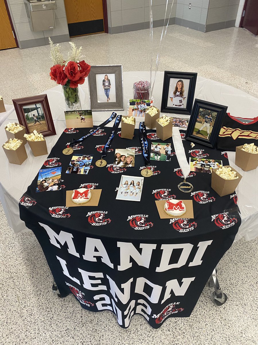 A big congrats to our very own <a href="/LenonMandi/">mandi lenon</a>, <a href="/MaryvilleSB/">Maryville Softball</a> signee, and <a href="/DicksonJillian/">Jill Dickson</a>, <a href="/OCeaglesSB/">OC Softball</a> signee! Big things to come for these two as they continue their softball careers! #thefutureisbright #NLI #GoEagles #GoSaints #thankyou