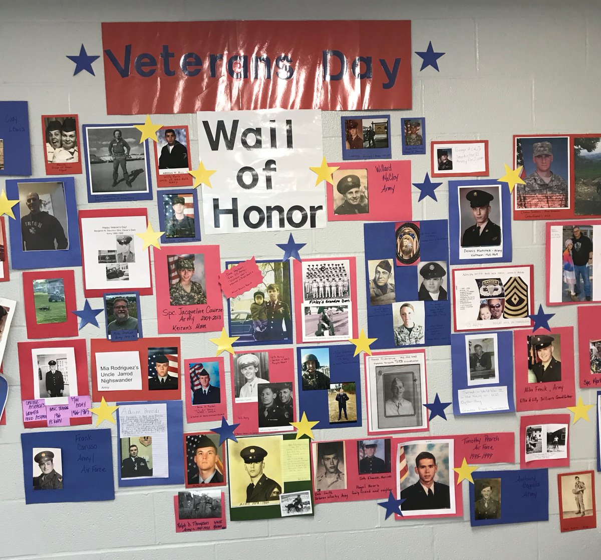 Bruck3rd's tweet photo. Thank you Veterans and families of veterans! We appreciate your service to our country. https://t.co/xzavw0uCmQ