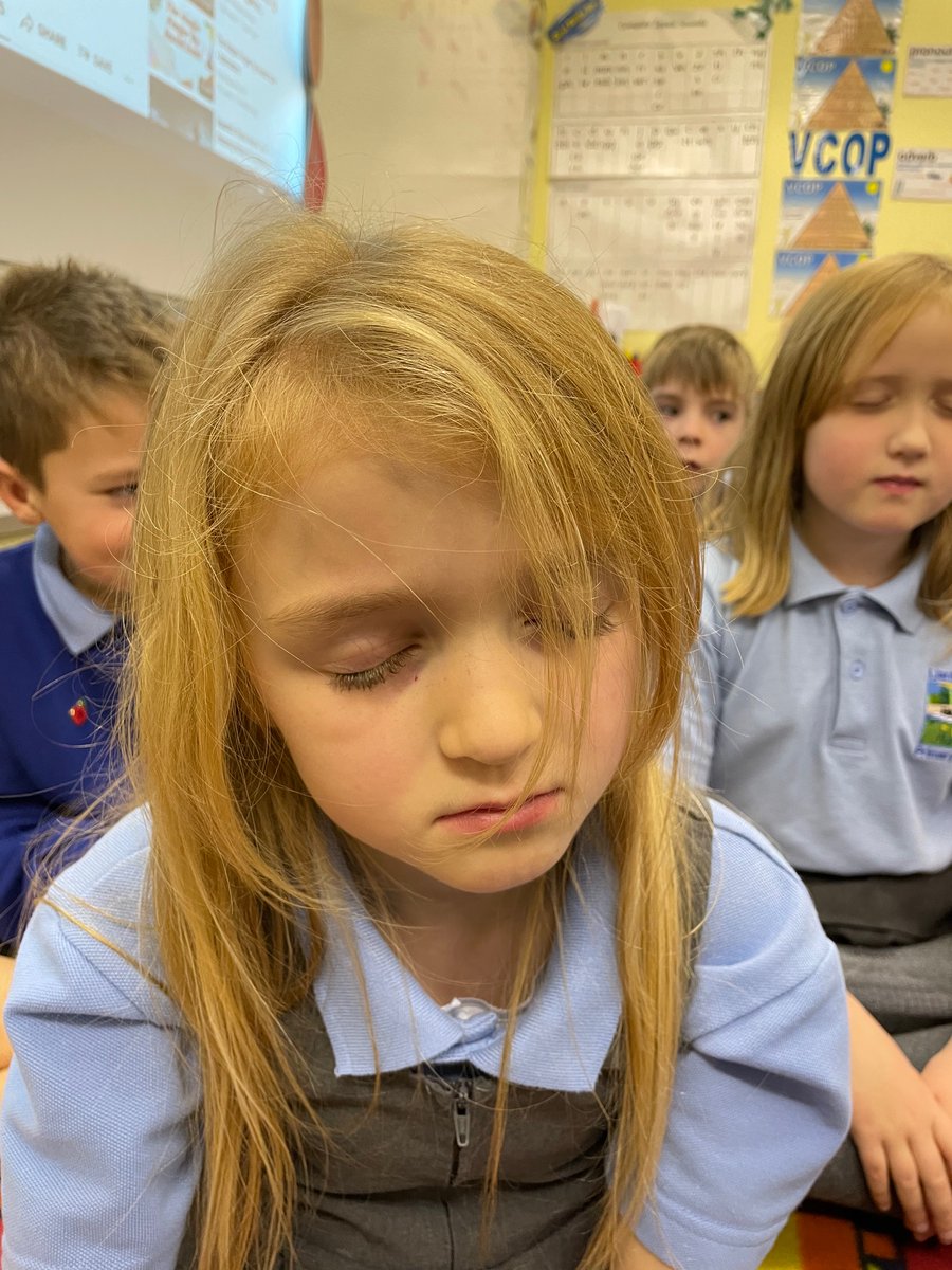 LlanfoistPri's tweet photo. Did someone say mindful eating?! Year 3 loved their lesson this afternoon! #healthyconfidentlearners
#dobemindful https://t.co/p5f4akrPLK