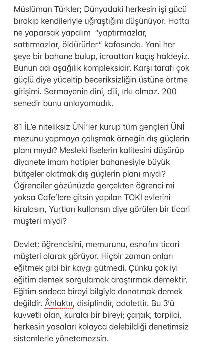 paradotor's tweet photo. Görüşüm bu. Katılır mısınız? https://t.co/2aeeDs0WN1