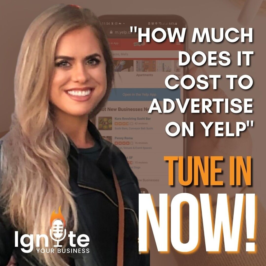 Did you have a chance to listen to Jessica's answer to, "How much does it cost to advertise on Yelp"  Listen to her answer on your favorite podcast platform: #Applepodcast,  #spotify, #amazon, #pandora, and more. Or, stream it right from our site at bit.ly/33cT7Dx!