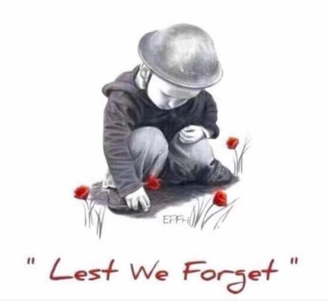 MasterFueller's tweet photo. Unknown artist but the image says it perfectly. Remembering all who have lost their lives for our futures #LestWeForget https://t.co/TJK2AwRBXd