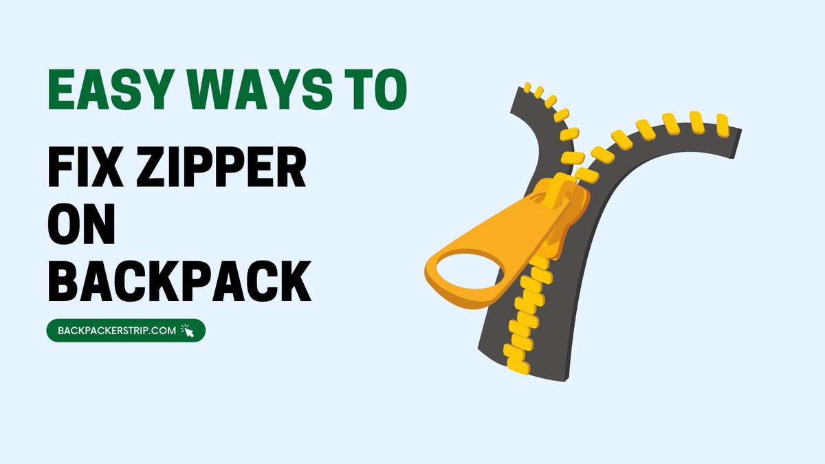 backpackerstore's tweet image. Fix zipper of your backpack with these easy tips 🎒💡
backpackerstrip.com/how-to-fix-zip…
#fix_zipper
#fix_backpack
#backpack_repair_tips