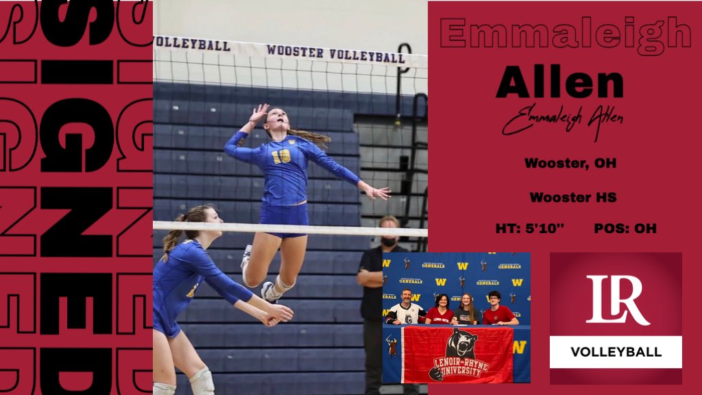 LRUVB's tweet photo. Joining us in the fall of ‘22;
Emmaleigh Allen from Wooster, OH. @emmaleigh_allen #GOBEARS #BetweenTheBlocks https://t.co/QgpQbfBuD6