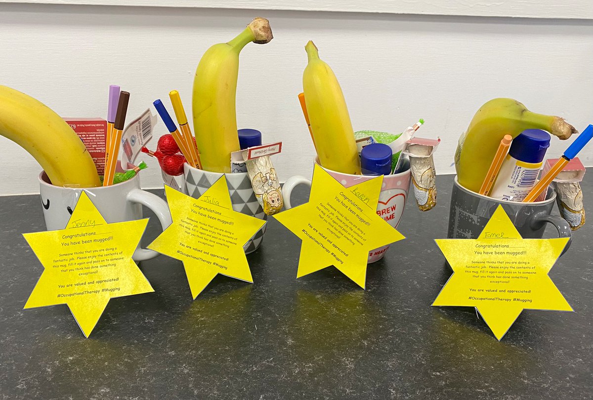 emeromal's tweet photo. Little surprise appreciations in work today for the Neurosciences OTs @BelfastTrust from our supportive and encouraging team lead @ais_d.  I really couldn’t ask for a better team to be a part of!  @KarenRo92826306 @UrsulaK65194260 https://t.co/iAenbuSVzo