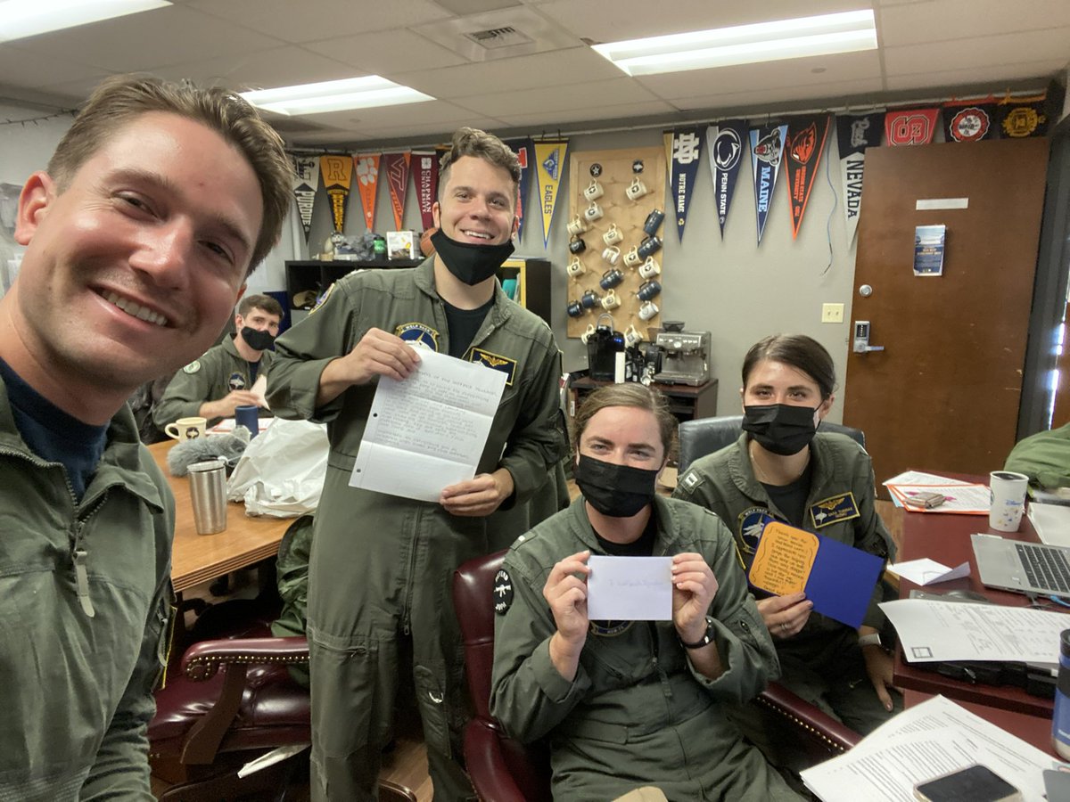 MadCounseling's tweet photo. MHS Key Club heard from our own Mrs. Uihlein about her brother who serves in the Navy. They wrote his squadron and him letters for Veterans Day. They arrived just in time. Great job Key Club!
#VeteransDay
#MadeiraServes
#Thankuforyourservice
@MadeiraHSPrin
@g_bloomstrom https://t.co/hye9jXExDB