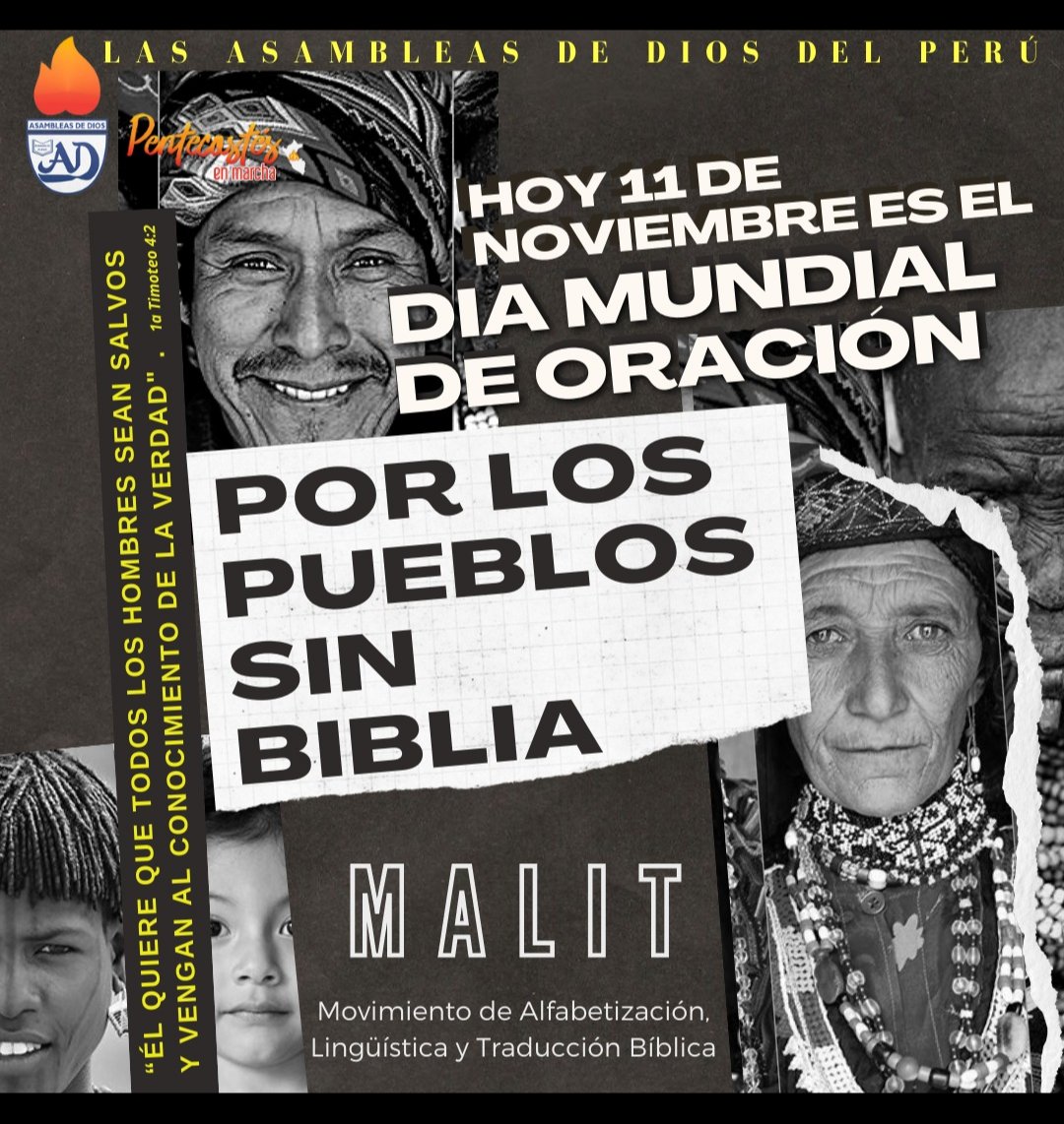 EdificaFamilias's tweet photo. 🙏🙏🙏 Orando por los pueblos sin Biblia 
#misiones #labiblia https://t.co/SwnUeyx5Mr