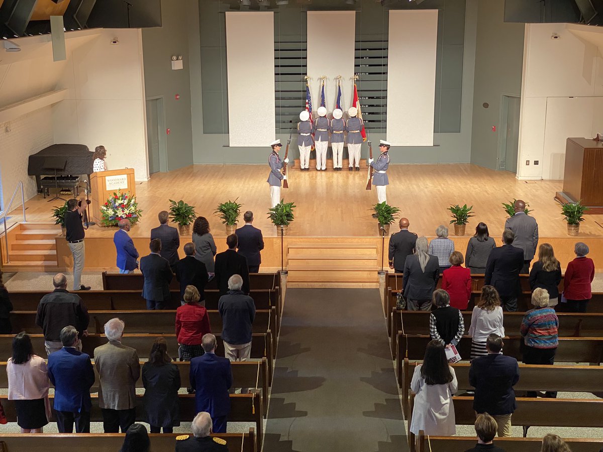 CFreer1994's tweet photo. So #WoodwardGrateful for our rich history of service to others @WoodwardAcademy as we celebrate #VeteransDay2021 and honor our GMA and @WAalumni and other veterans in our community who have protected our freedoms! @dancathy @WAPresident #WoodwardWay https://t.co/w3kLaIIUln