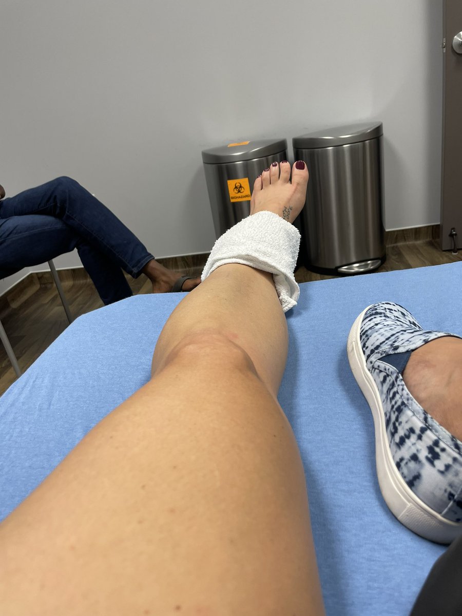 DrD_SocialWork's tweet image. I may or may not have been installing my fence at home alone against my partners advice. I may or may not have fallen off a ladder. I definitely did not break my ankle!! Let’s be honest if you know me it’s shocking I’m 40 and this is one of my worst injuries #Win?? Only #Sprained