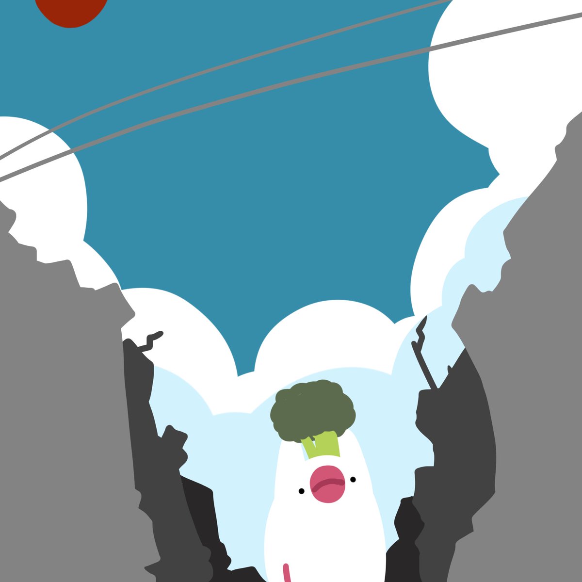 「」|とりのささみ。のイラスト