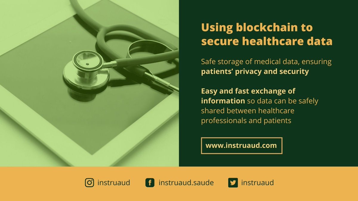 instruaud's tweet photo. 🩺 Here at @Instruaud, we know the benefits of #blockchain in the healthcare area. That’s why we’ve chosen this technology to support our expansion plan.

Learn more about our blockchain-based #tokenization initiative: https://t.co/6yuroTKoTV

#healthcare #investing #token https://t.co/tr4l7l4Qb2