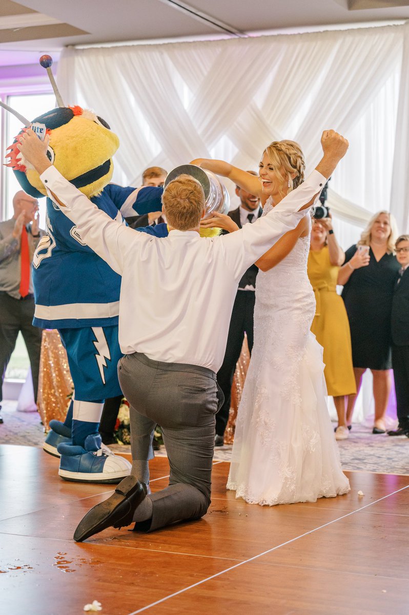 efjungbauer's tweet photo. My wedding theme: @TBLightning BACK2BACK CHAMPS⚡️#gobolts https://t.co/dmKDx8oGhZ