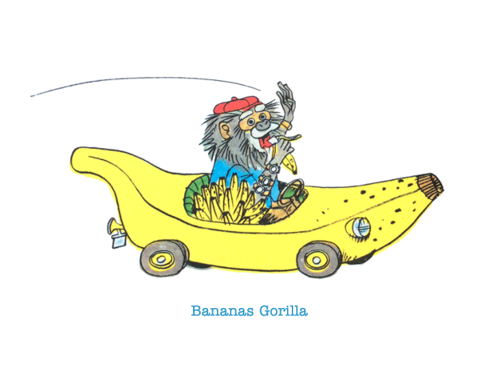 Always my personal favourite.

#BananasGorilla