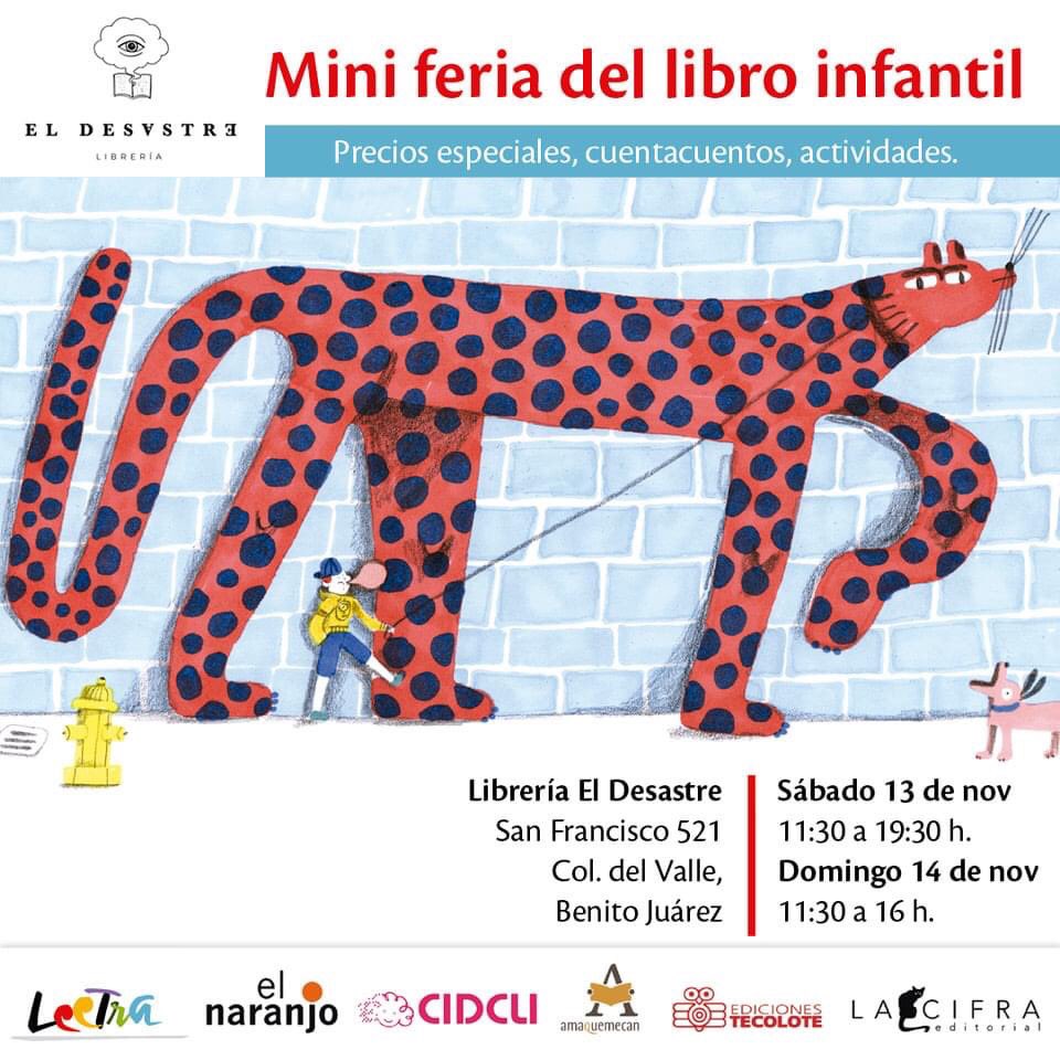 TopNewsFamily's tweet photo. #LÁNZATE
#TopCDMX
A falta de #FeriadelLibroInfantil #FILIJ, distintas editoriales especializadas en #literaturainfantil se han organizado para reunirse en la Mini Feria del Libro, este #findesemana en: https://t.co/NLLQvytCGe
#libros #LIJ https://t.co/k92StpQiuo