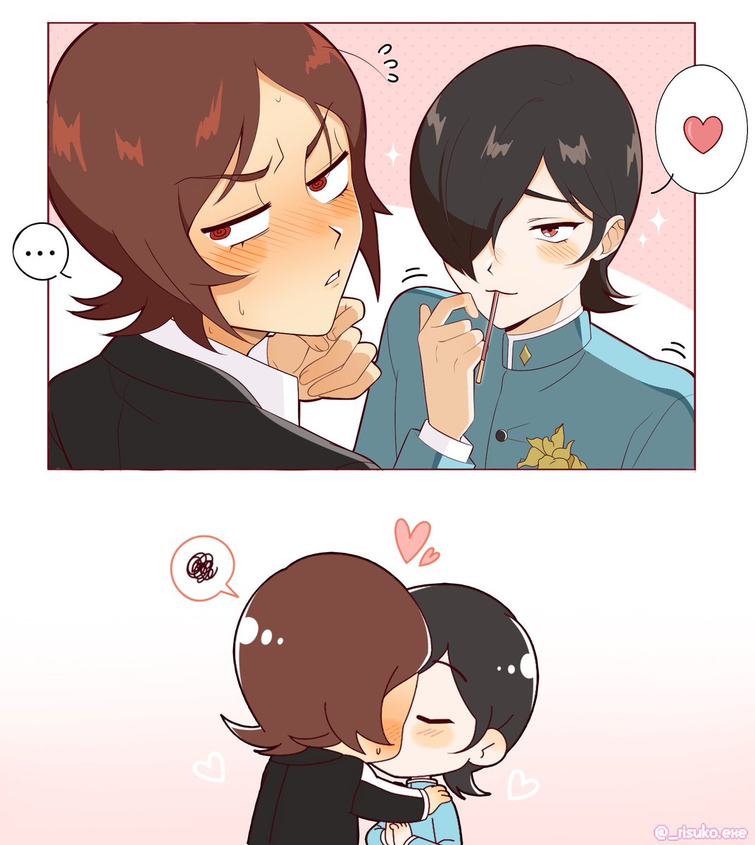 Little something for the pocky day💗 

#ポッキーの日 #ペルソナ2 #達淳 #tatsujun #persona2 