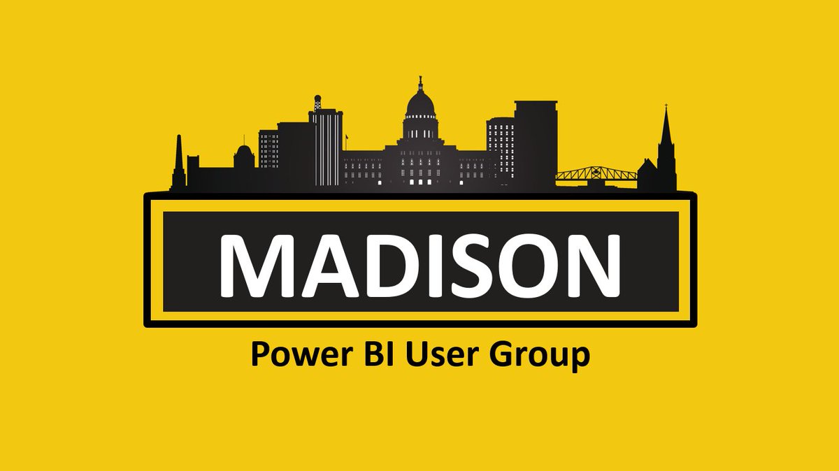 phonetictalk's tweet photo. The Madison #PowerBI user group is relaunching. Our first meeting is next week, Wednesday 17 November. If you're in the Madison area, please join us and say hello! https://t.co/J97IJxPZdm