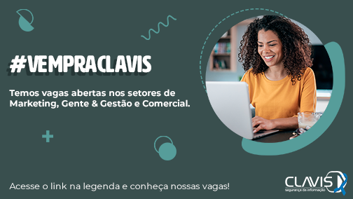 Se você está procurando uma oportunidade no mercado de trabalho, continue lendo esta legenda!🤩

São mais de 30 vagas abertas para diversos setores, entre eles Comercial, Gente &amp; Gestão e Marketing!💃

É só acessar o nosso site:👇

clavis.com.br/a-empresa/vaga…