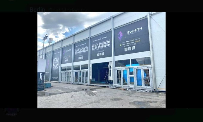It's on Malta event entrance. Like what you see think EverETH 🚀🚀🚀🚀 https://t.co/FwImdbf3H7<a href="/tag/mvsales"class="tags"><span>#mvsales</span></a>