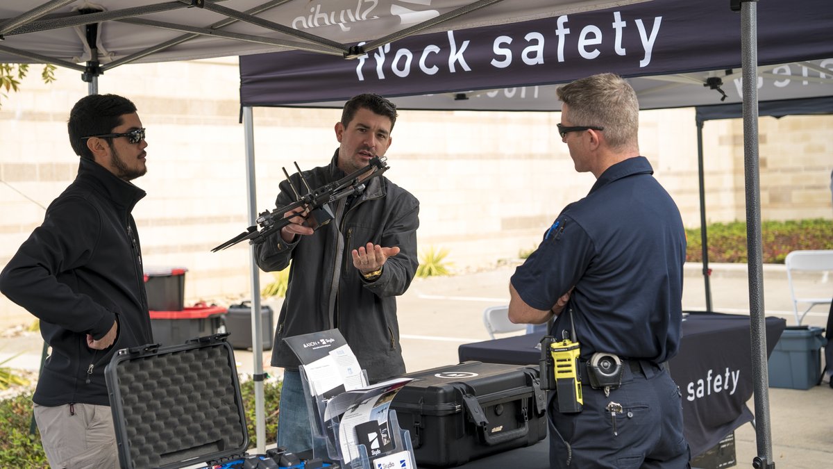 RichardsonTX_PD's tweet photo. AXON Roadshow 2021 stopped by our Department today. We’re keeping informed and up to date with the latest in public safety technologies to better serve our citizens. The VR trailer tested officer skills &amp; ability to survive a zombie attack (in case the need arises in Richardson). https://t.co/cElqxPGZRI