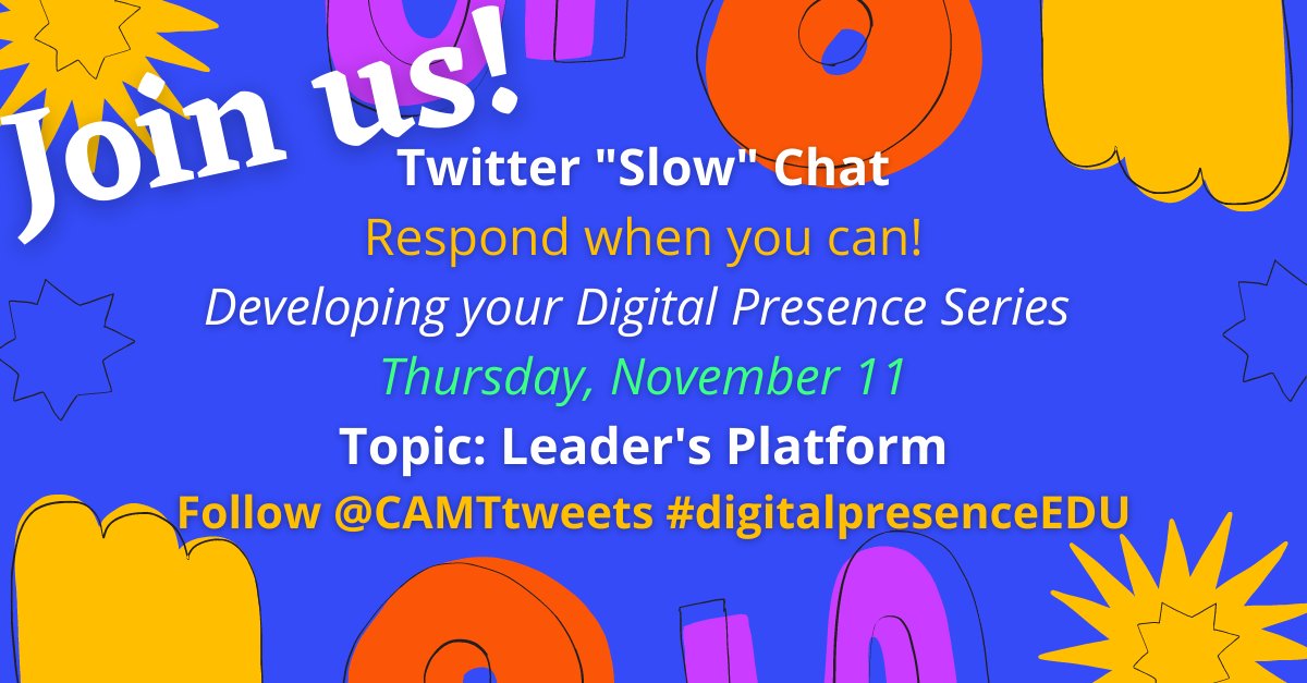 CKerr01's tweet photo. @CAMTtweets #digitalpresenceEDU @MarianaBreaux https://t.co/KmBFy279hp