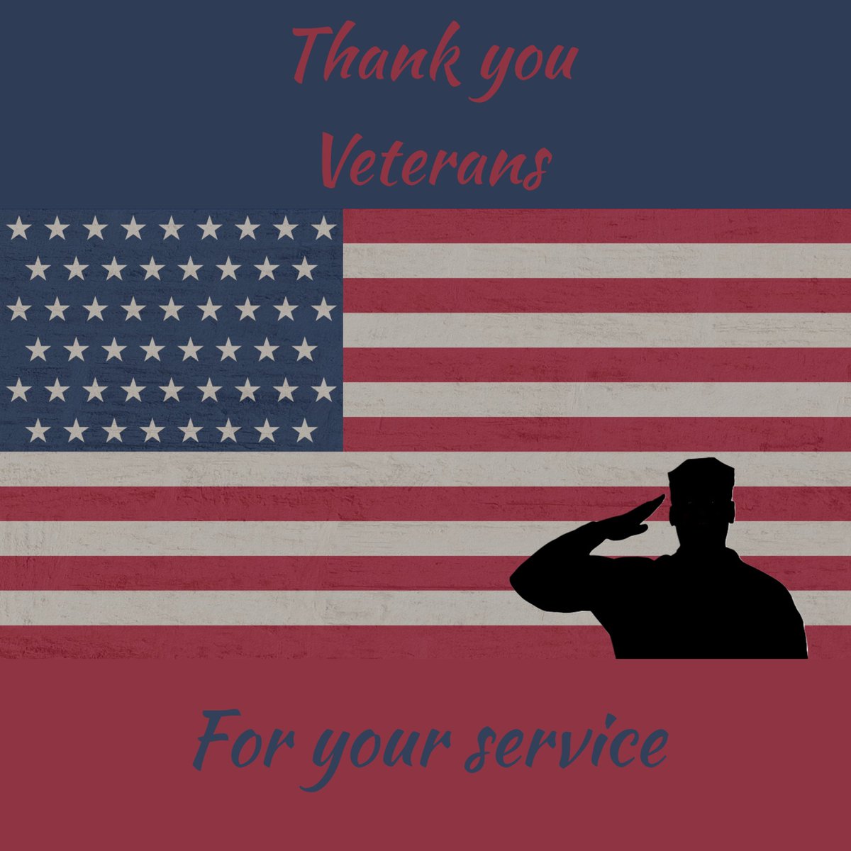 Thank you to all of the veterans that chose to serve our country!