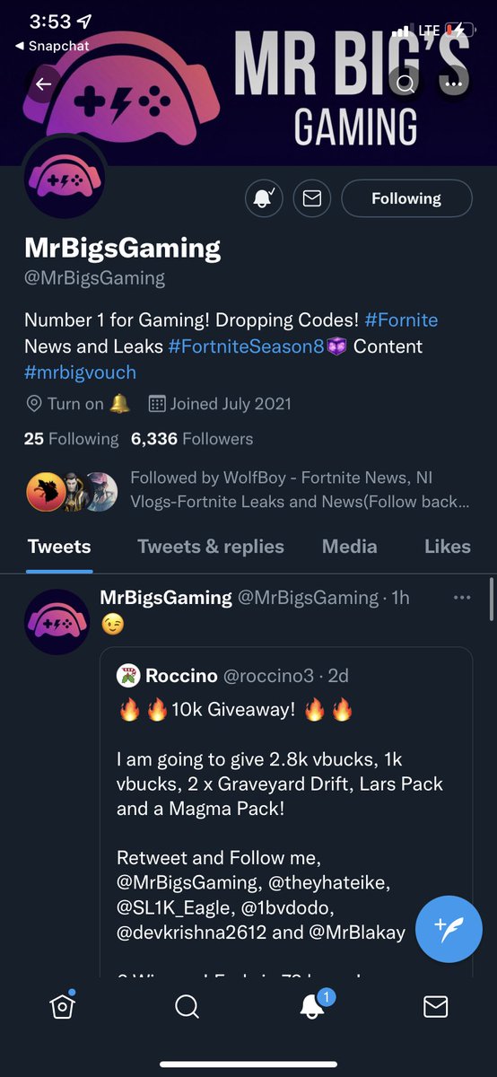 BladezyPooh's tweet photo. @roccino3 @MrBigsGaming @theyhateike @SL1K_Eagle @1bvdodo @devkrishna2612 @MrBlakay Done https://t.co/eqYLJs6QlH