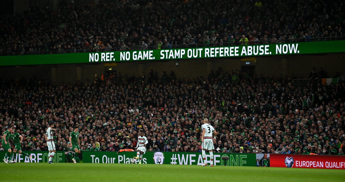 An important message. 

Respect the ref.

#COYBIG | #WeAreOne | #IRLPOR