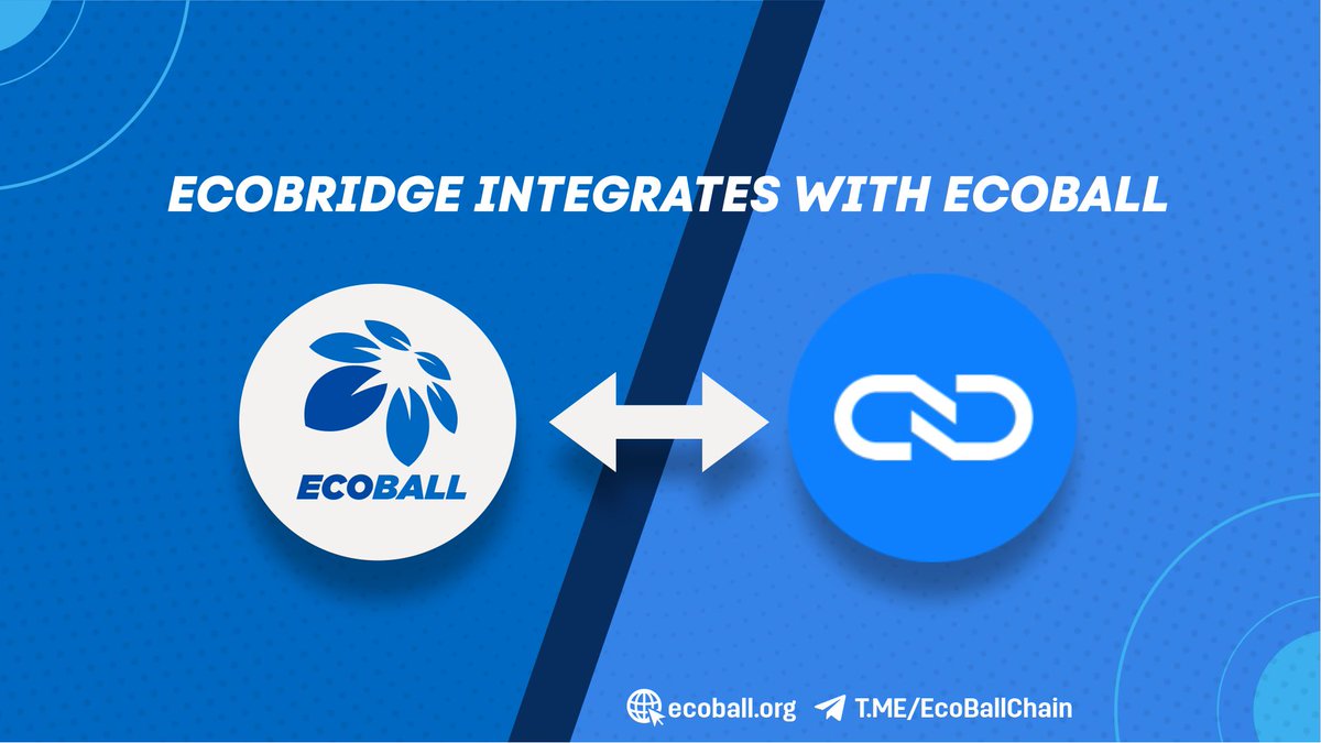 EcoBallChain's tweet photo. 🛫Seeking to consolidate a strong foundation for sustainable growth, EcoBall has Ecobridge in its ecosystem.

✅🤓For more details visit: https://t.co/Tvd8lKVFIQ

#EcoBall
#new #blockchain #Crypto
#fastestblockchain  #nextgenerationblockchain
#airdropalert #Giveaway https://t.co/fd98boHqyZ