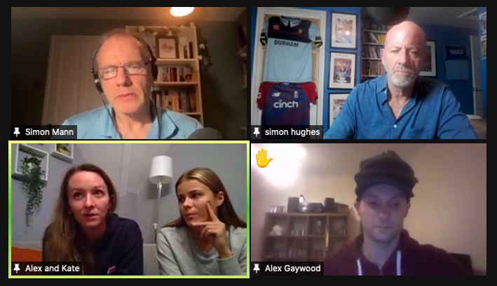 theanalyst's tweet photo. Huge thanks to @katecross16 &amp; @AlexHartley93 for being superb guests again at the https://t.co/pjENVAT3Ql - glowing reviews from our audience. 

They even inspired @dr__alex to go big in the @NoBallsTCP #hatstacking dept! He takes all 4 caps off to them.

 ⭐ guests every week. https://t.co/olQiqjZ5GR