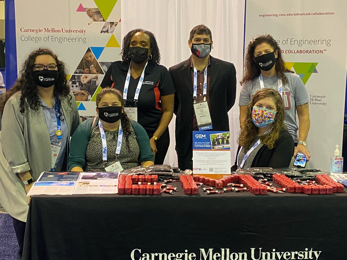CMUEngineering's tweet image. We've arrived in the☀️state for the @SHPE National Convention! Visit us in booth #540 during the graduate recruitment fair to learn more about our collaborative and cutting-edge CMU Engineering programs. #SHPE2021 #hispanicsinSTEM #SHPEFamilia