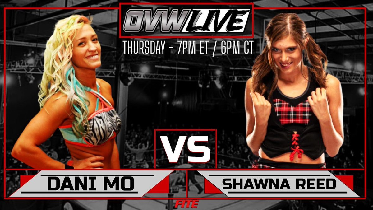 ShawnaReed93's tweet photo. Who’s ready for tonight!?!?!? 

#daughterof1000maniacs #doatm #OVW #fightthroughit #womenswrestling  #OVWLive  #HisLegacy #HawkArmy  #RWA https://t.co/3qaaLjHEmK
