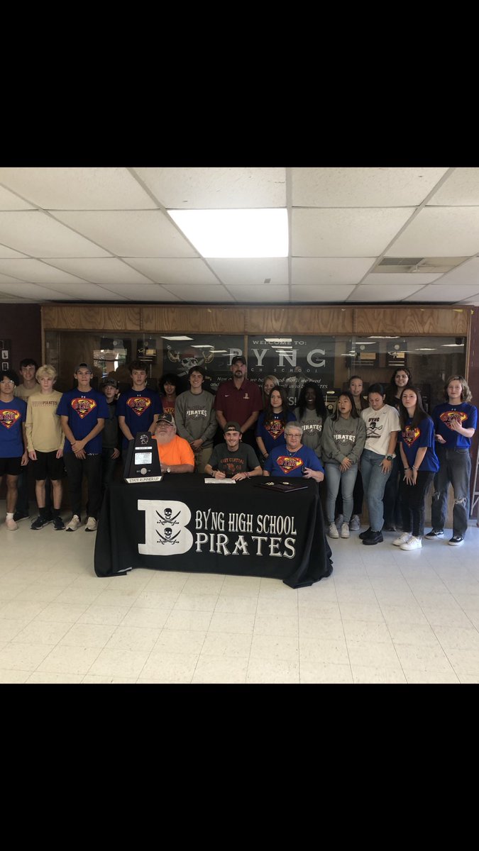 Congratulations to Harley Cobb. He will continue his running career at ECU!!