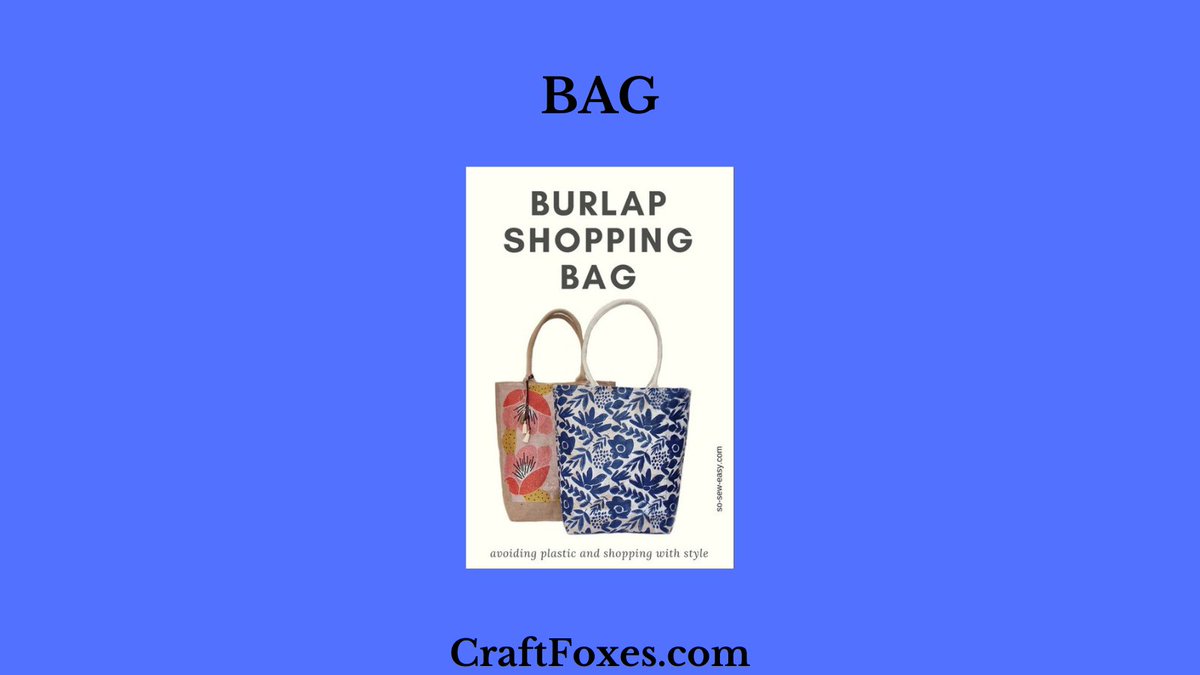 TheCraftys's tweet photo. In the spirit of recycling, I wanted to share a bag made out of one of my favorite materials: burlap also know as hessian.
https://t.co/RJvpbKzYaJ

#ART #CRAFT #SHOP #DIY #ARTSANDCRAFTS #SHOPPINGBAG #RECYCLE #RECYCLING #RECYCLED #HESSIAN https://t.co/qPMnWnDnz0