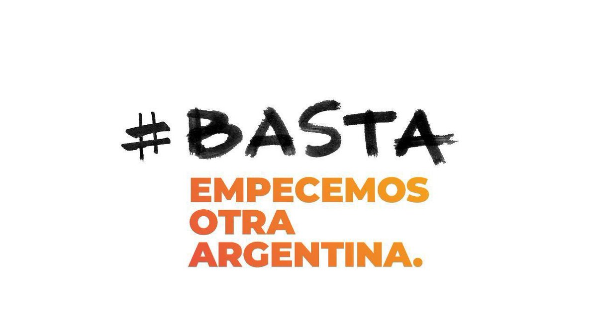 mauriciomacri's tweet image. Este domingo vamos a decir basta. Basta a la insensatez, a los privilegios y a los atropellos. Y vamos a decirlo bien fuerte con nuestro voto. Por eso te pido que en tu distrito votes a los candidatos de Juntos por el Cambio para decir #BASTA