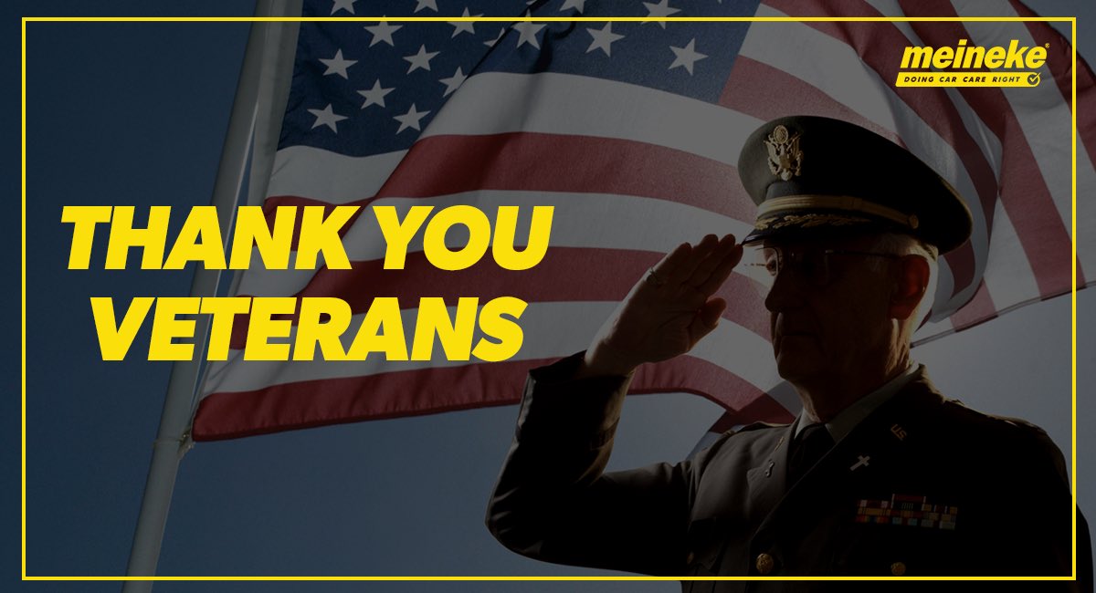 Thank you to all of our military men and women! Because of your sacrifice we have the freedom we know today