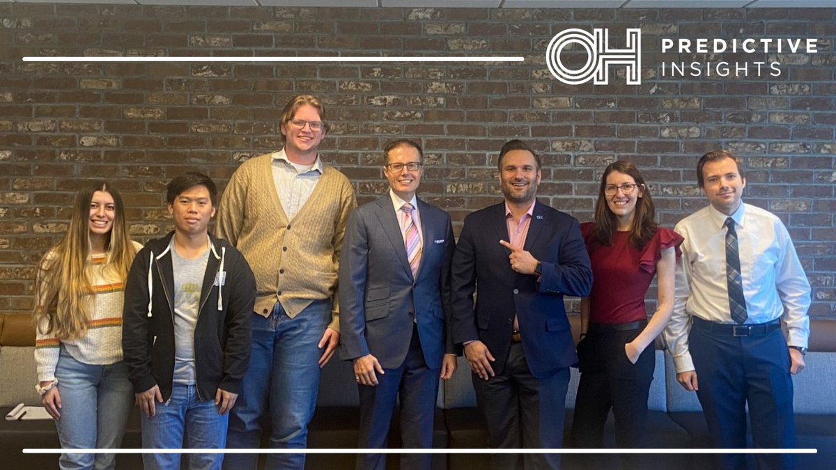 NoblePredictive's tweet photo. #OHPI's monthly #PoliticalRundown meeting to ensure OHPI team members are politically aware.
Thank you to @chad_heinrich and @MikePNoble for conducting today's #PoliticalRundown meeting and helping our team expand their professional knowledge! https://t.co/ewmH08YeMD