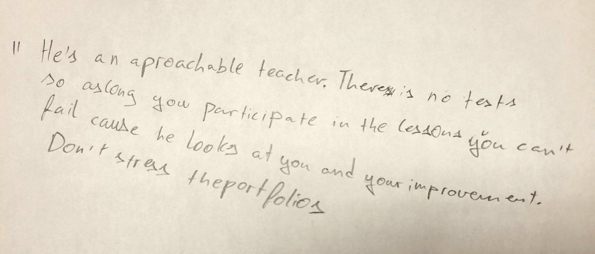 garden_rob's tweet photo. I asked my outgoing grade 11 math students "what they would tell an incoming student." Their responses were both wise and inspiring. #thinkingclassroom #mtbos #iteachmath #hpemath @pgliljedahl https://t.co/5L5HNSxhlB