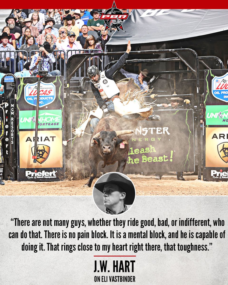 J.W. Hart recognizes cowboy toughness when he sees it.