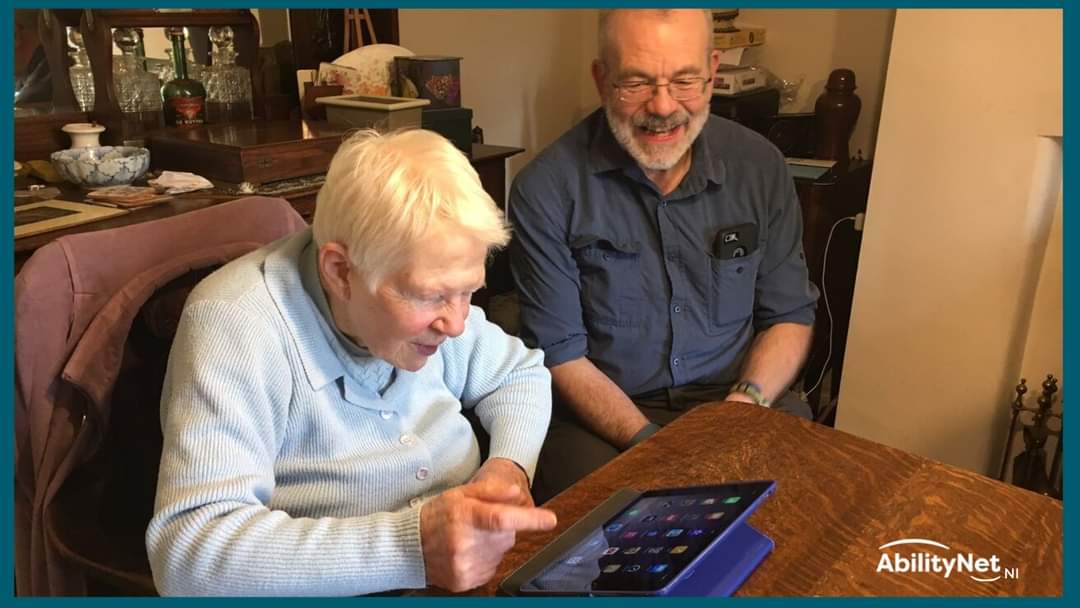 Staying #connected with others is so important and at AbilityNet we offer FREE technology support to the older and disabled. 🙂

Our volunteers can help people located anywhere in NI.

More info 
abilitynet.org.uk/.../request-fr…

#ITcanhelp #BelfastHour